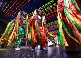 Boi de Maracanã no Arraial do IPEM